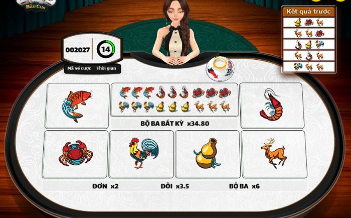 bàn cược bầu cua