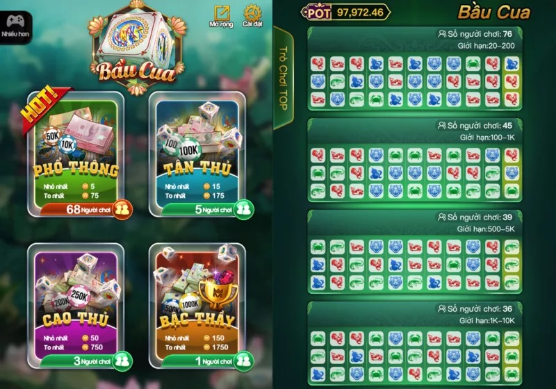 tổng quan về bầu cua fb88